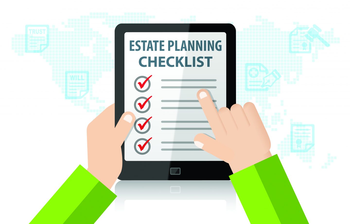 Estate Planning Checklist Infographic